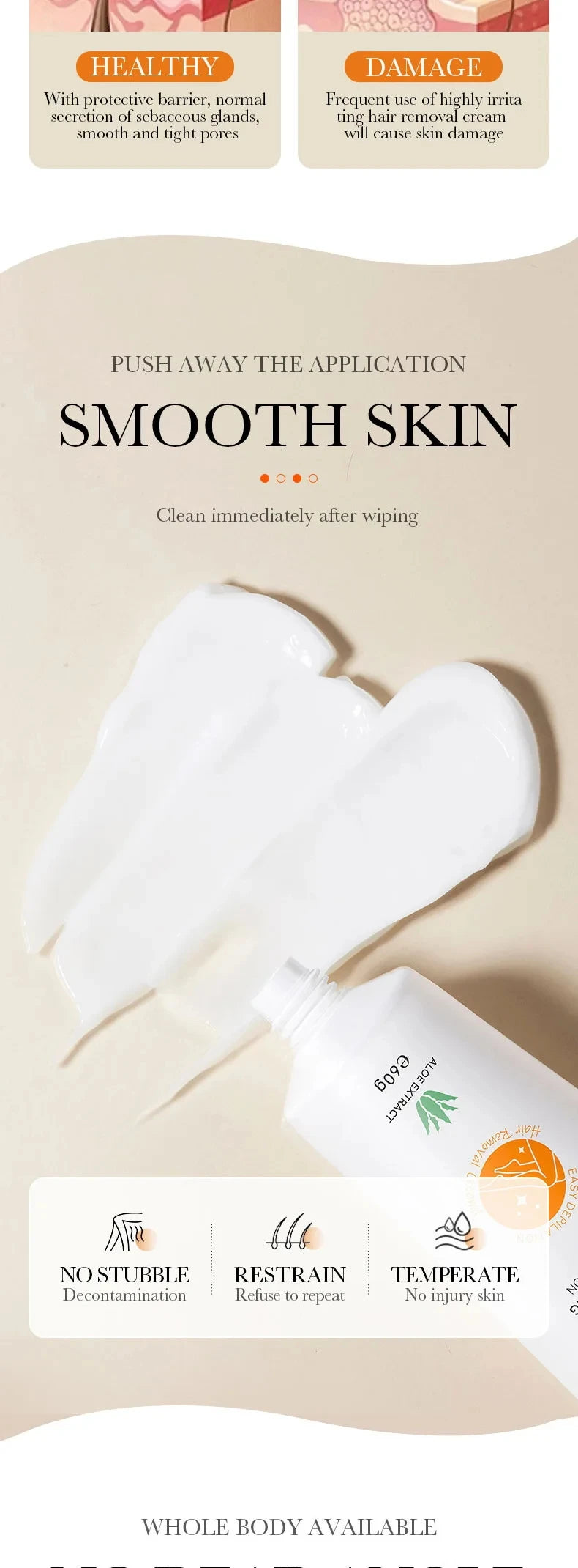 Mycustomary Epilator Cream