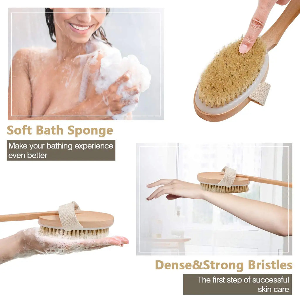 Mycustomary Horsehair Massage Brush ™